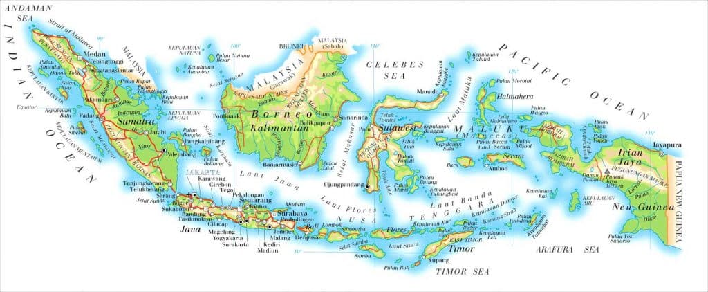   Sejarah Terbentuknya Kepulauan  Indonesia  Faktor Proses
