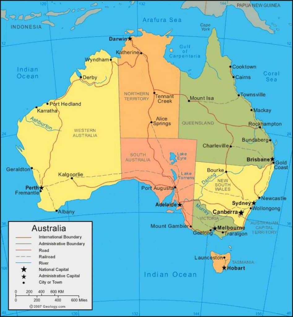 Negara australia terletak di garis lintang 100 ls – 430 ls. australia memiliki iklim karena garis li